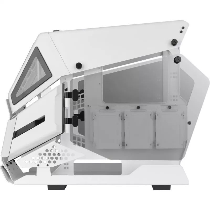 PC skriňa Thermaltake AH T200 Snow Micro Tower biela