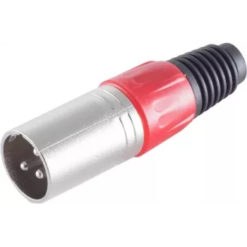 Mikrofón ShiverPeaks S/CONN maximálna konektivita XLR konektor samec červený 55002-R