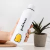 Kovová fľaša na pitie Paladone Gudetama — izolovaná nerezová fľaša s dizajnom postavičky