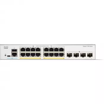 Managed Switch Cisco Catalyst 1300-16P-4X 16 portov GE PoE 4x10GE SFP+