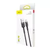 Baseus Cafule 2.4A 1 m Micro-USB kábel (sivá/čierna)
