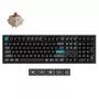 Mechanická klávesnica Keychron Q6 Ultra 8K — Full-Size (100 %), USB + RF bezdrôtová + Bluetooth, RGB, čierna
