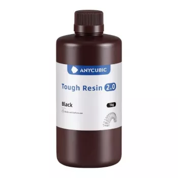 Fotopolymérová živica AnyCubic Tough Resin 2.0 čierna 1 kg SRX2BK-101A