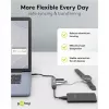 Goobay Slim 4-portový USB hub, USB-C™ na USB-C™/USB-A, USB 3.2 (74459)