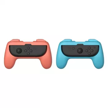 Držiak ovládača Subsonic Joy-Cons komfortný grip Switch & Switch 2 ružový tyrkysový