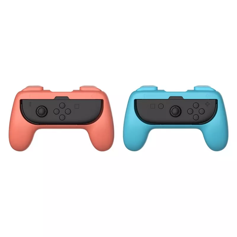 Držiak ovládača Subsonic Joy-Cons komfortný grip Switch & Switch 2 ružový tyrkysový