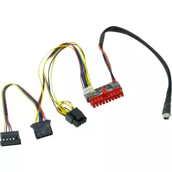 Inter-Tech 88882193 - ATX (20-pinový) - SATA 15-pinový + Molex (4-pinový) - rovný - rovný - viacfarebný - 35 mm (88882193)