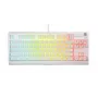 Klávesnica SteelSeries Apex 3 TKL US, biela