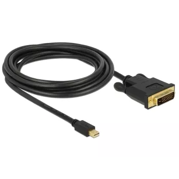 Videokáblový adaptér DeLOCK 83990 Mini DisplayPort na DVI-D 3 m