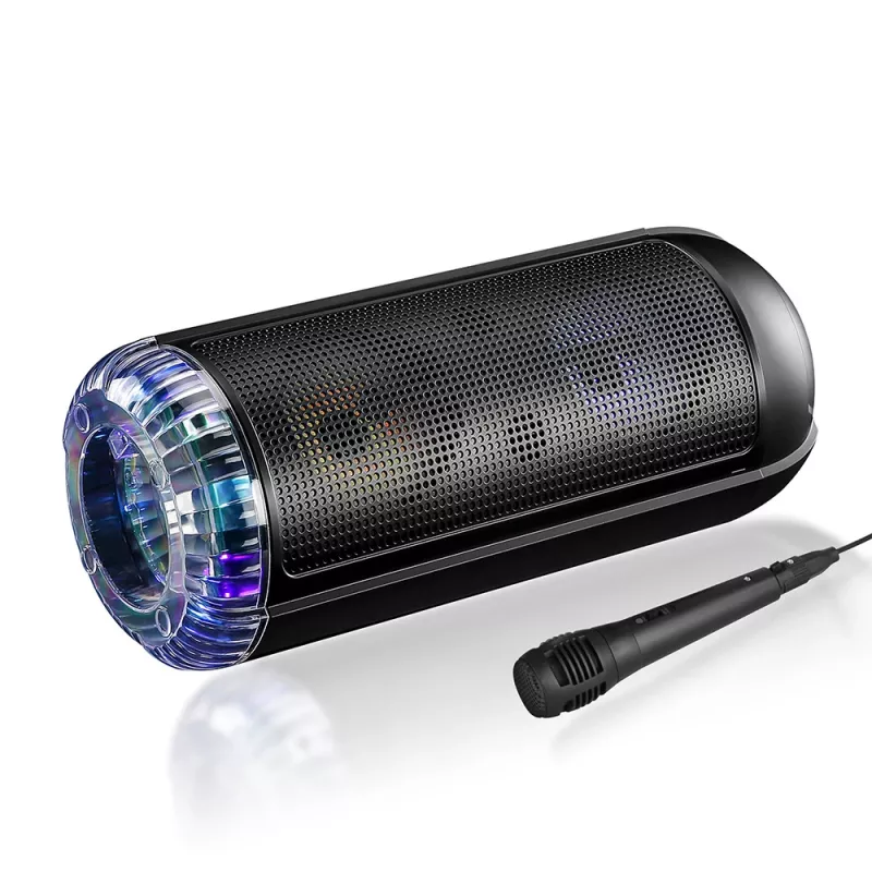 PartyBox UNI bezdrôtový reproduktor s mikrofónom a karaoke funkciou Bluetooth 5.0 MT3174