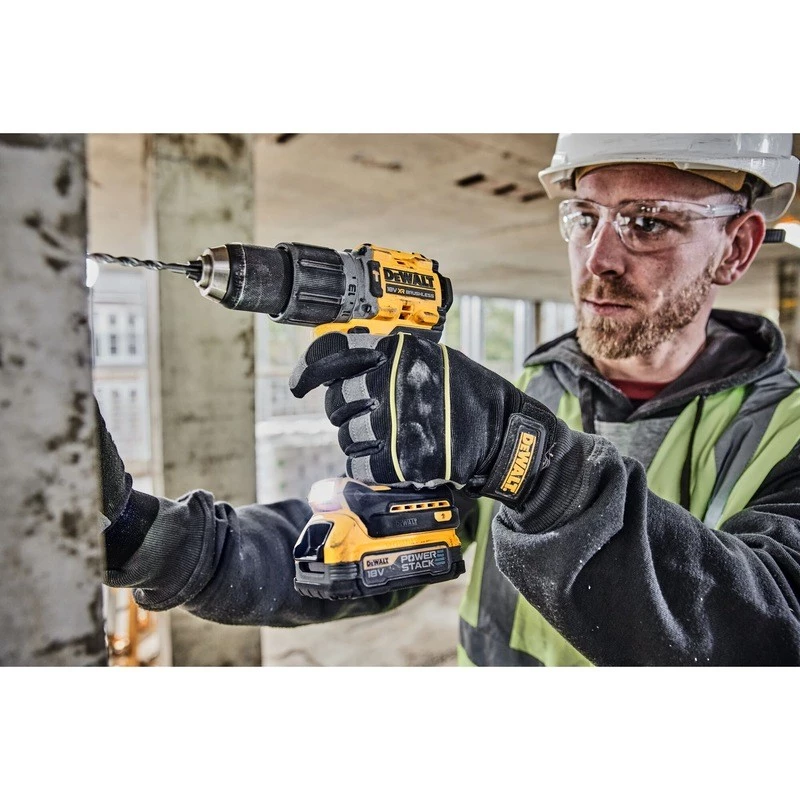 Vŕtačka s pištoľovou rukoväťou DeWalt DCD805NT-XJ — 18 V bezuhlíková, 2000 ot/min, 90 N·m, skľučovadlo 13 mm, 1,34 kg