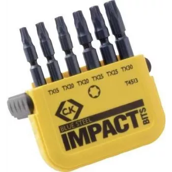 C.K. sada bitov 6-dielna TORX Torsion Control technológia (T4513)