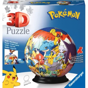 Ravensburger Pokémon 3D puzzle 72 ks kreslené