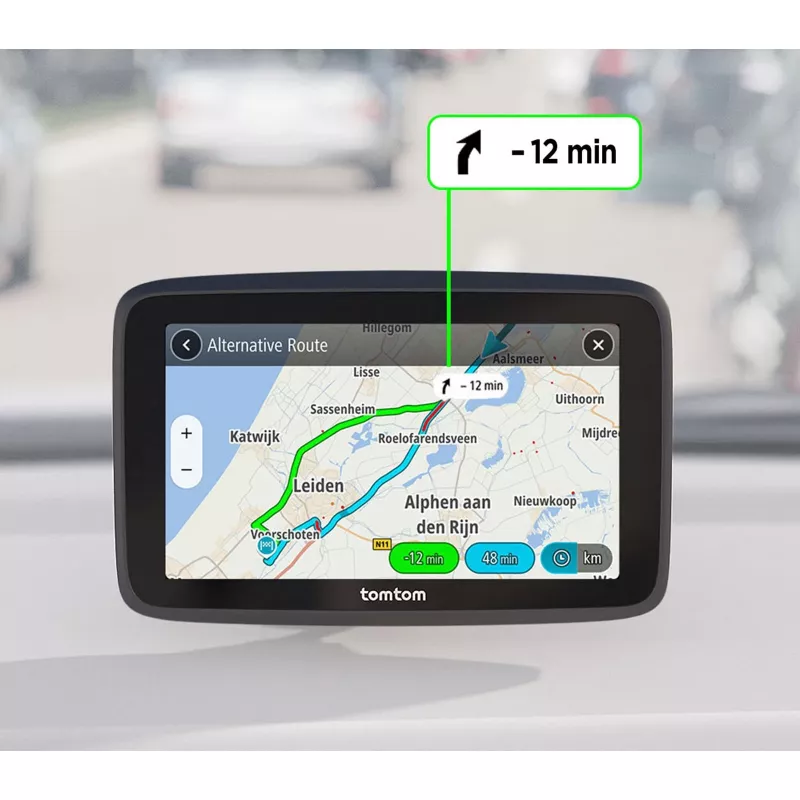 TomTom GO Classic navigátor 15,2 cm 6 palcov dotykový displej čierny