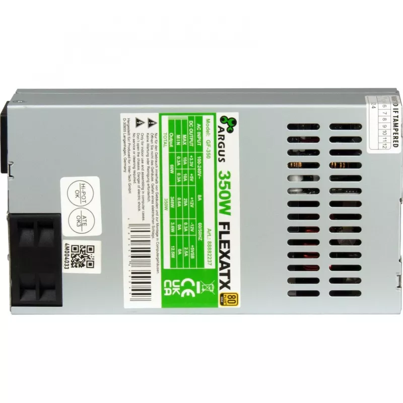 Inter-Tech napájací zdroj 350W Flex ATX GF-350 BULK - PC/serverový napájací zdroj - ATX (88882237)