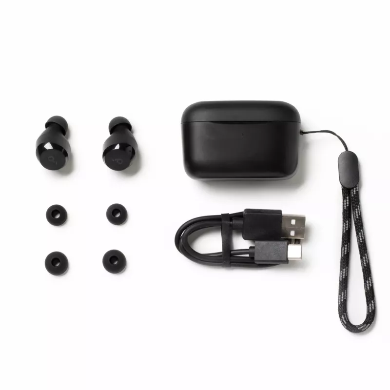 Bezdrôtová náhlavná súprava do uší Anker A25i — Bluetooth, intraaurálna, čierna