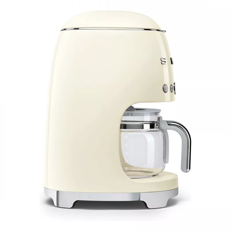 Smeg 50's Style DCF02CREU kávovar 1,25 litra krémový