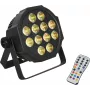 LED podlahové svetlo EUROLITE SLS-12 QCL 12x4W RGBW — 12x4W RGBW svetlá, QCL LED