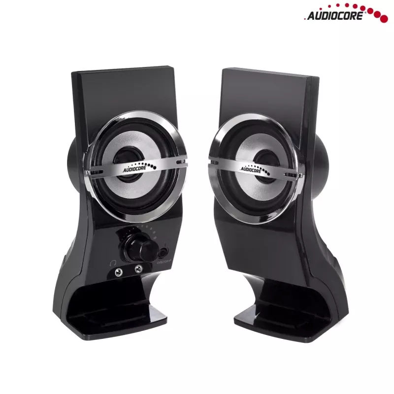 Audiocore AC805 stereo reproduktor 2.0 PC 6W čierny