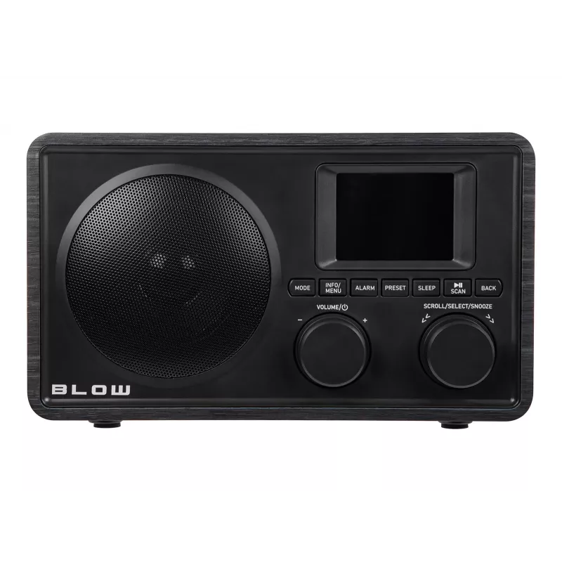 BLOW kuchynské rádio RK5 FM/DAB+ s Bluetooth, čierne