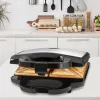Clatronic ST 3778 sendvičovač 750 W čierna, ušľachtilá oceľ