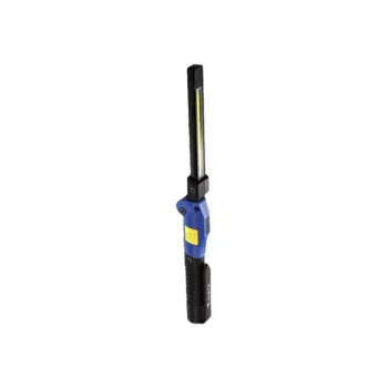 Ručné pracovné svietidlo Varta Work Flex čierne LED, 100 lm, vstavaná batéria, 6 h, hliník/nylón/PC/guma, 120 mm