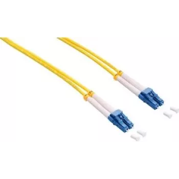 LogiLink - patch kábel - LC singlemode (M) na LC singlemode (M) - 10 m - optické vlákno - duplex - 9/125 mikrometrov - OS1/OS2 - bezhalogénový - žltý