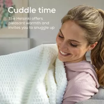Vyhrievacia poduška Beurer HD 82 Helsinki 100 W elektrická vyhrievacia poduška model 400.52 pre lokálne teplo