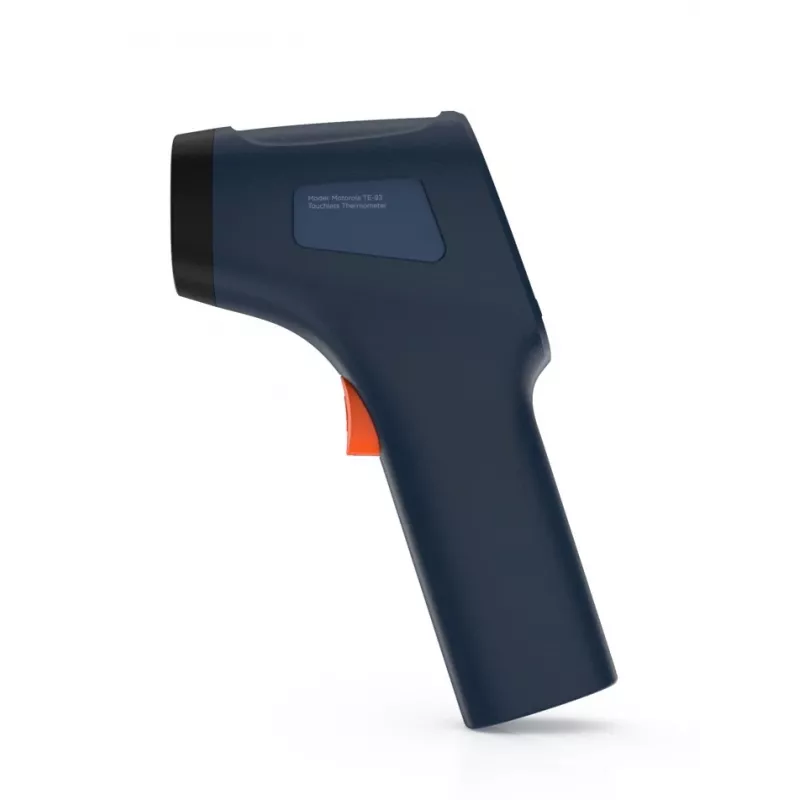 Bezkontaktný teplomer Motorola TE-93 modrý čelný AA batéria