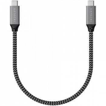 USB kábel Satechi ST-U4C25M USB4 Gen 3x2 0,25 m čierna sivá