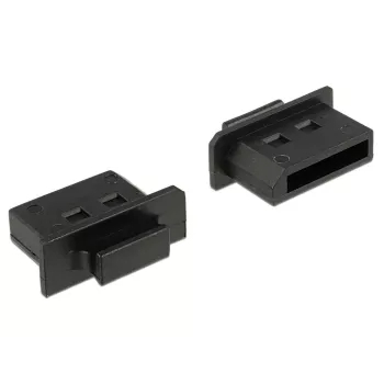 Ochranná krytka konektora samica DeLOCK 64025 DisplayPort čierna