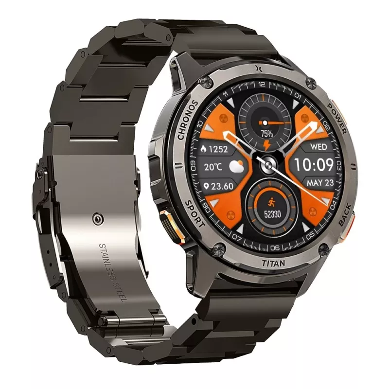 Smartwatch FW110 Titan Chronos čierna