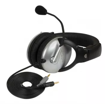 Koss SB45 Headset Káblová čelenka Telefonovanie/Hudba Čierna, Strieborná