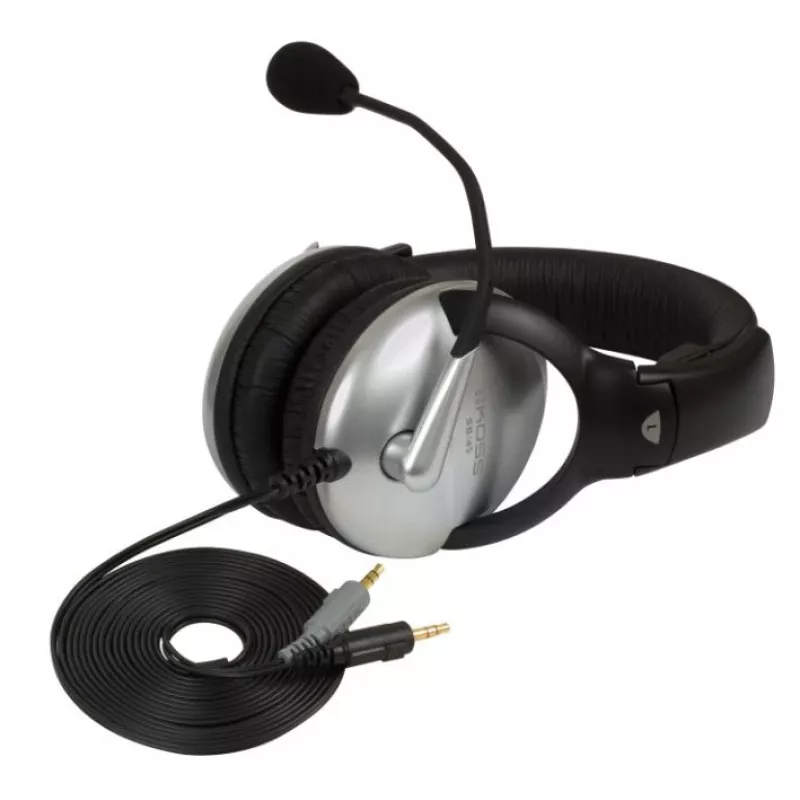 Koss SB45 Headset Káblová čelenka Telefonovanie/Hudba Čierna, Strieborná
