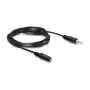 Audio kábel DeLOCK 84002 3m 3,5mm čierny