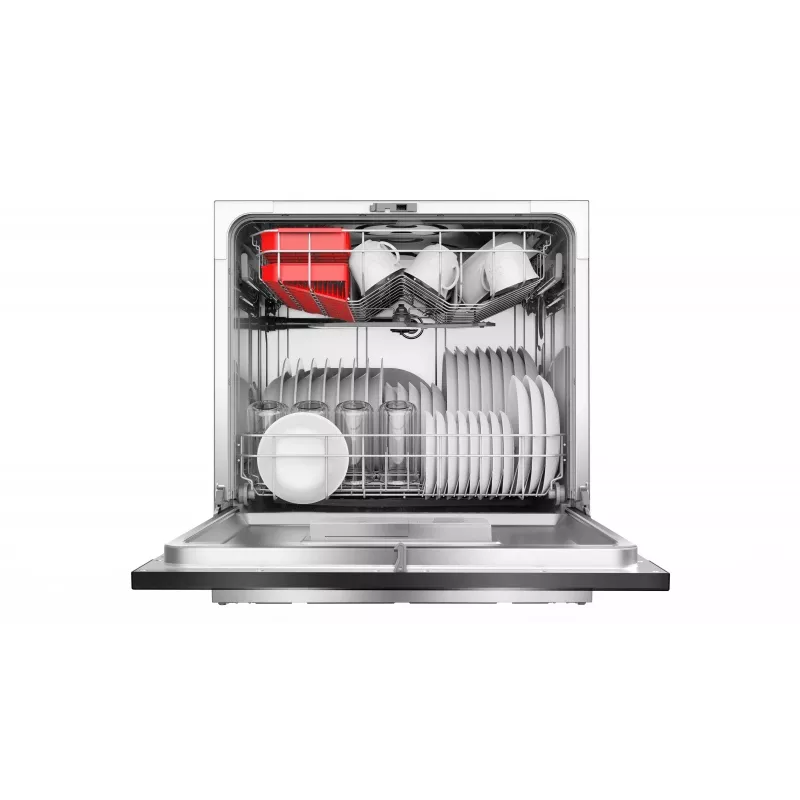 Vstavaná umývačka riadu Toshiba DW-08T2EE(S)-PL — 8 jedálenských súprav, energetická trieda F, 49 dB, 55×59×50 mm