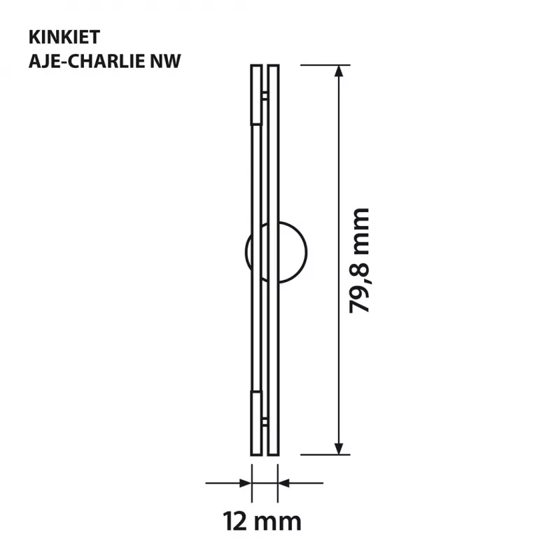 Nástenná LED lampa Activejet AJE-CHARLIE NW