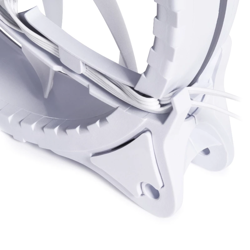 Alphacool Rise Aurora 24850 120 mm PWM ventilátor do skrine, 120x120x25 mm, biely