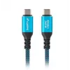 USB-C na USB-C kábel LANBERG CA-CMCM-45CU-0020-BK, 240 W PD, 8K@60Hz, 2,0 m