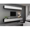 Cama obývacia zostava VIGO 13 čierna/biela lesk