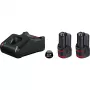 Bosch 1 600 A01 9R8 sada batérie a nabíjačky