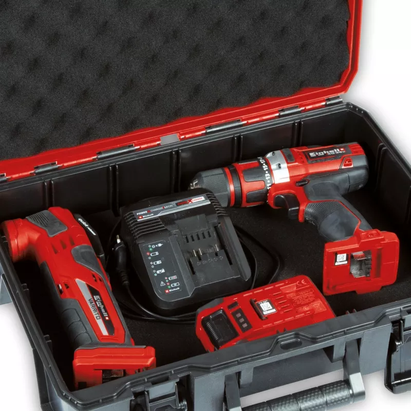 Kufrík na náradie Einhell E-Case S-F čierny červený