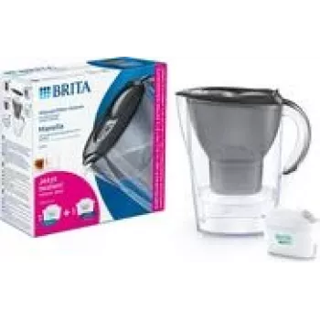 Kanvica s vodným filtrom BRITA Marella grafitová s 1 ALL-in-1 kartušou a 1 Extra Lime kartušou