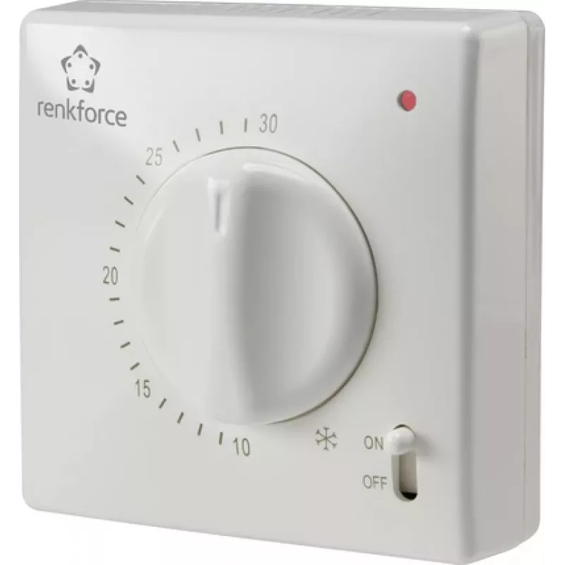 Izbový termostat Renkforce TR-93 programovateľný, teplotný rozsah 5–30°C