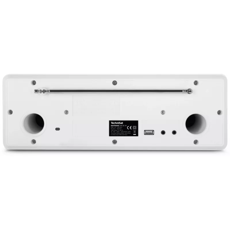 TechniSat DigitRadio 370 CD IR DAB rádio CD / MP3 prehrávač digitálny prehrávač internetové rádio Bluetooth audio prijímač 10 wattov