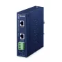 PLANET IP30 priemyselný jednoportový 10Gbps 802.3bt PoE++ rozbočovač 24V