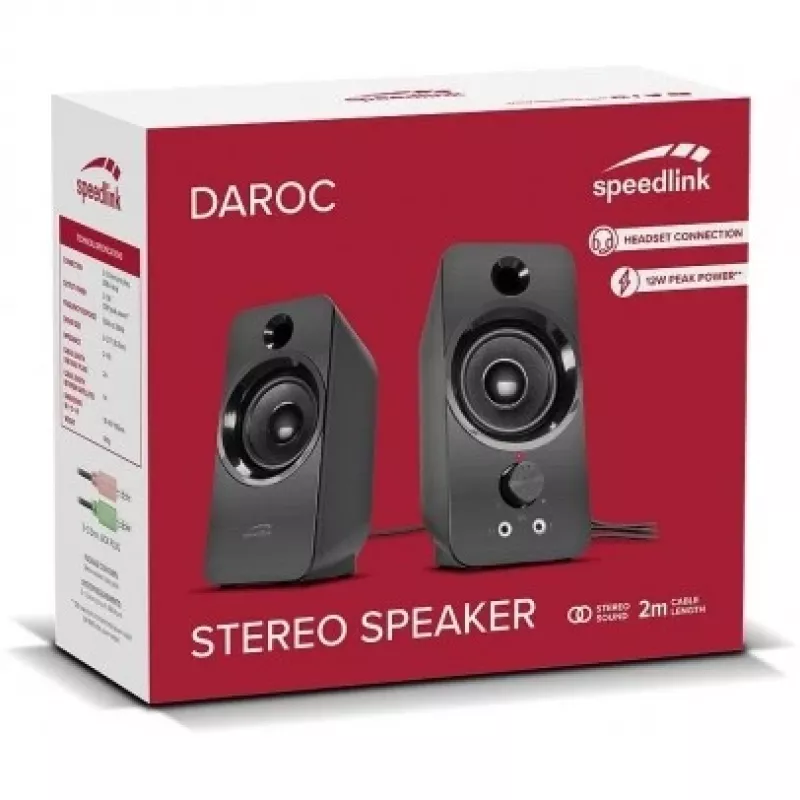 Reproduktor SPEEDLINK DAROC 6 W