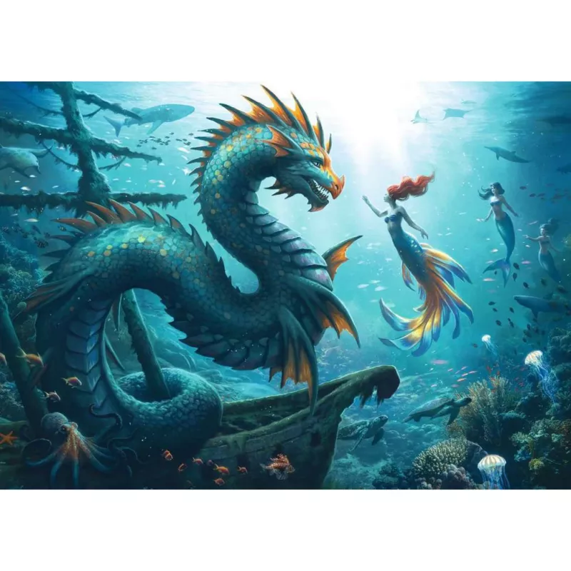 Ravensburger puzzle Verzauberte Tiefen 1000 dielikov od Ravensburger