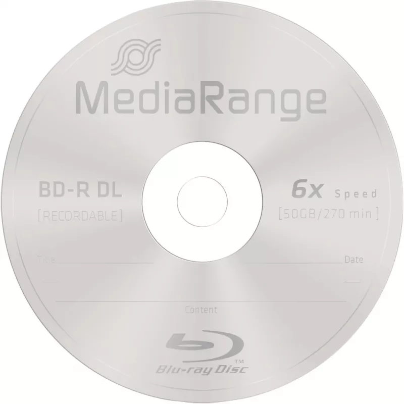 BD-R disk MediaRange MR507