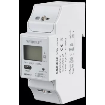 VE EMDIN02 - jednofázový elektromer s LCD displejom (EMDIN02)